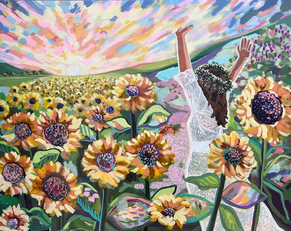 Sunflower Serenade: A Celebration of Joy and Freedom in Nature's Embrace