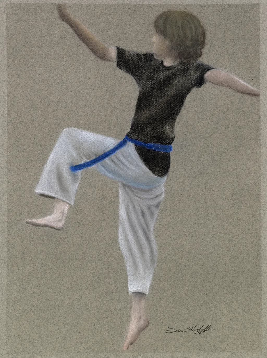 Dancing Through Dreams: A Moment of Joy in Motion