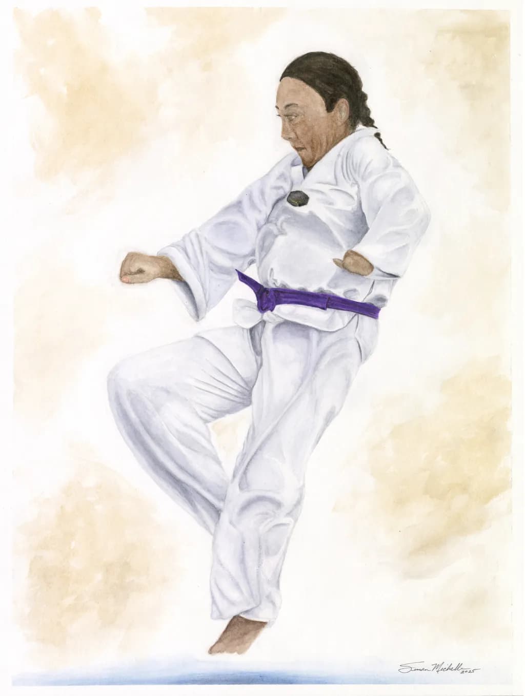 A Purple Belt's Determination