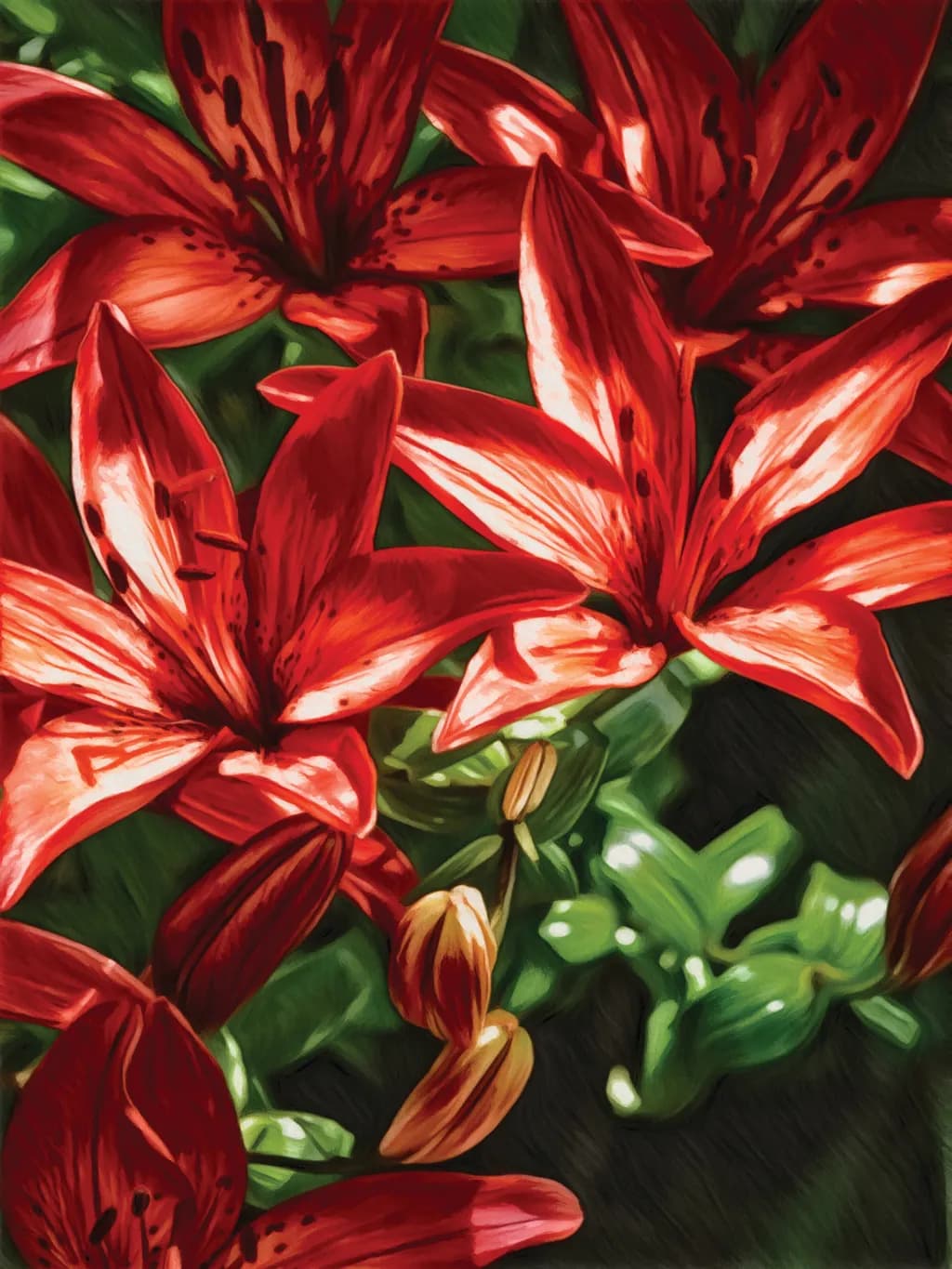 Gathering of the Lillies