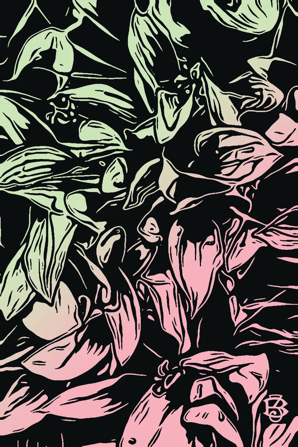 Whispers of Flora: A Dance of Shadows and Light