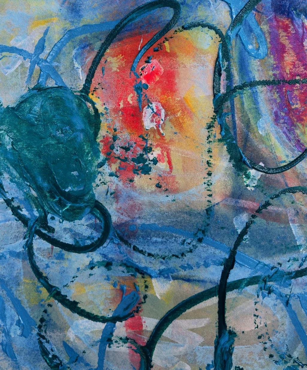 Vibrant Whispers: A Dance of Color and Emotion