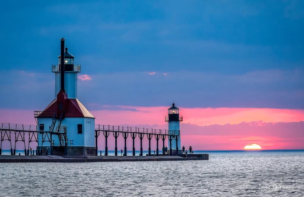 Lighthouse Sunset View