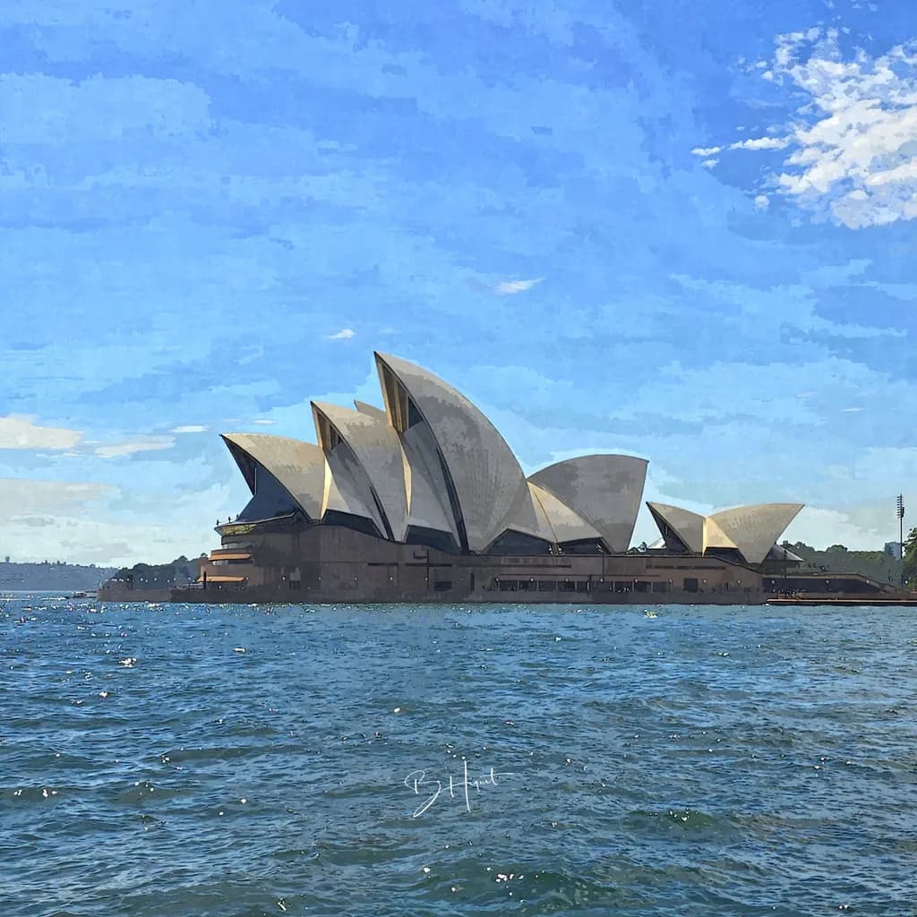 Sydney Opera House Seascape