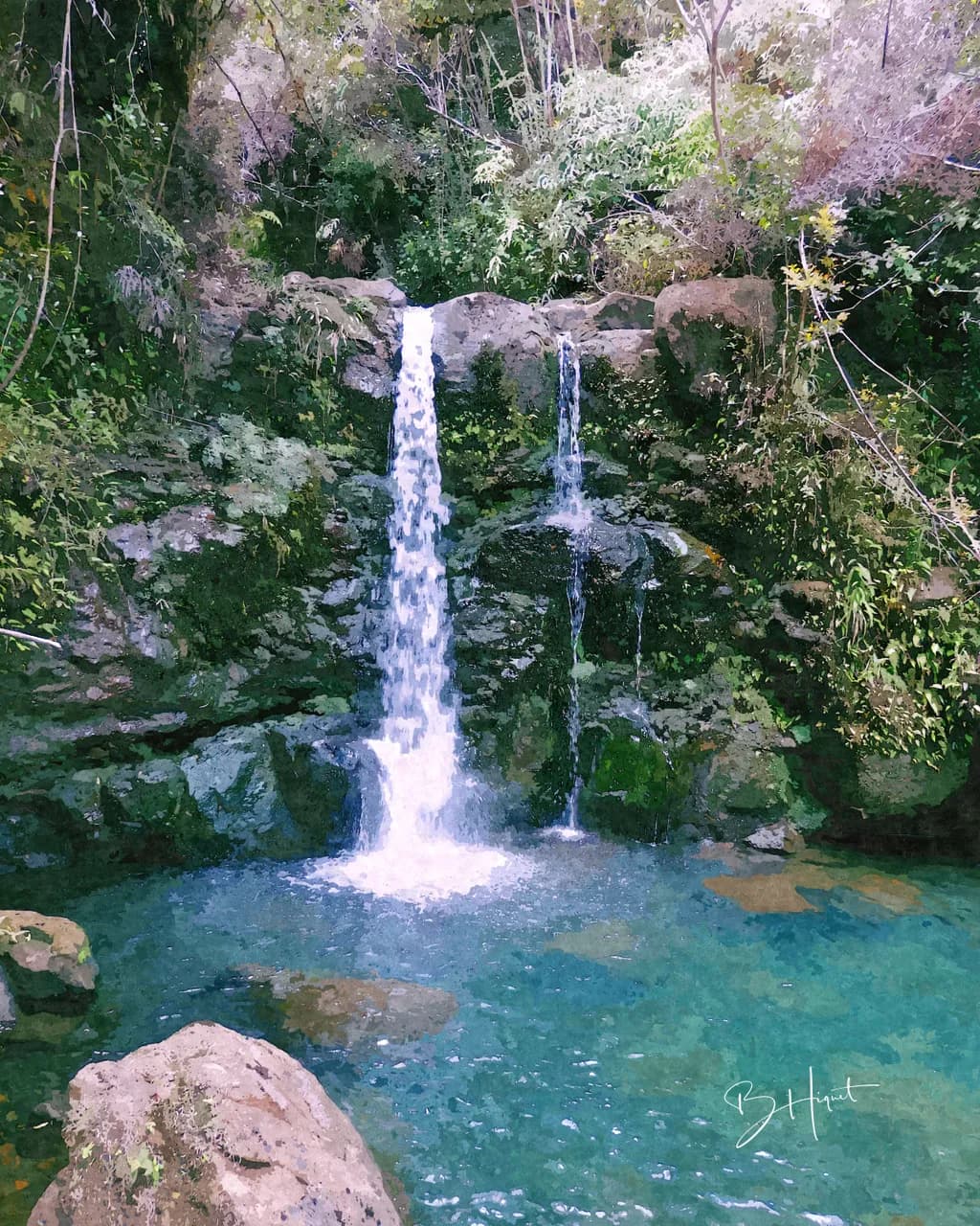 Exploring Hawaii's Waterfalls by Bradley Hiquet