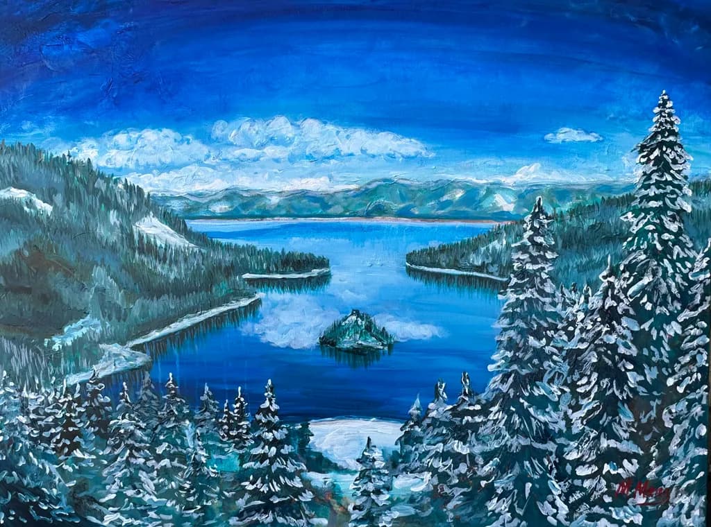“Emerald Bay Snow”