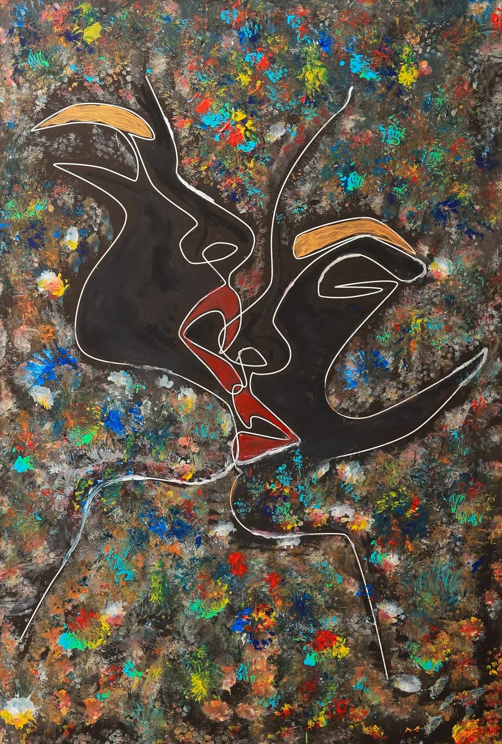 Abstract Faces Duo