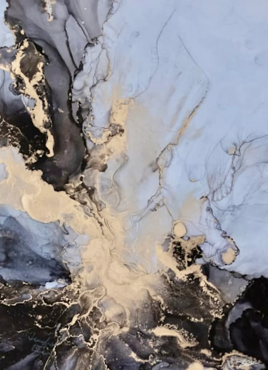 Ethereal Flow: A Monochrome Dance of Texture and Light
