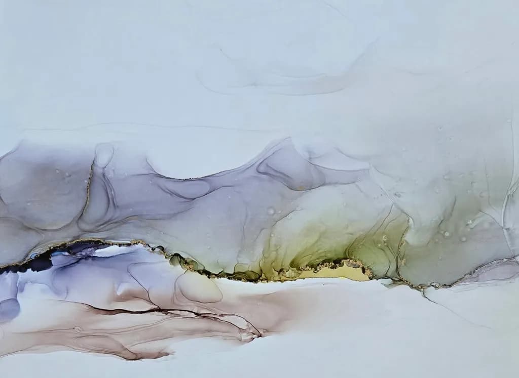 Whispers of Nature: Ethereal Landscape in Soft Hues
