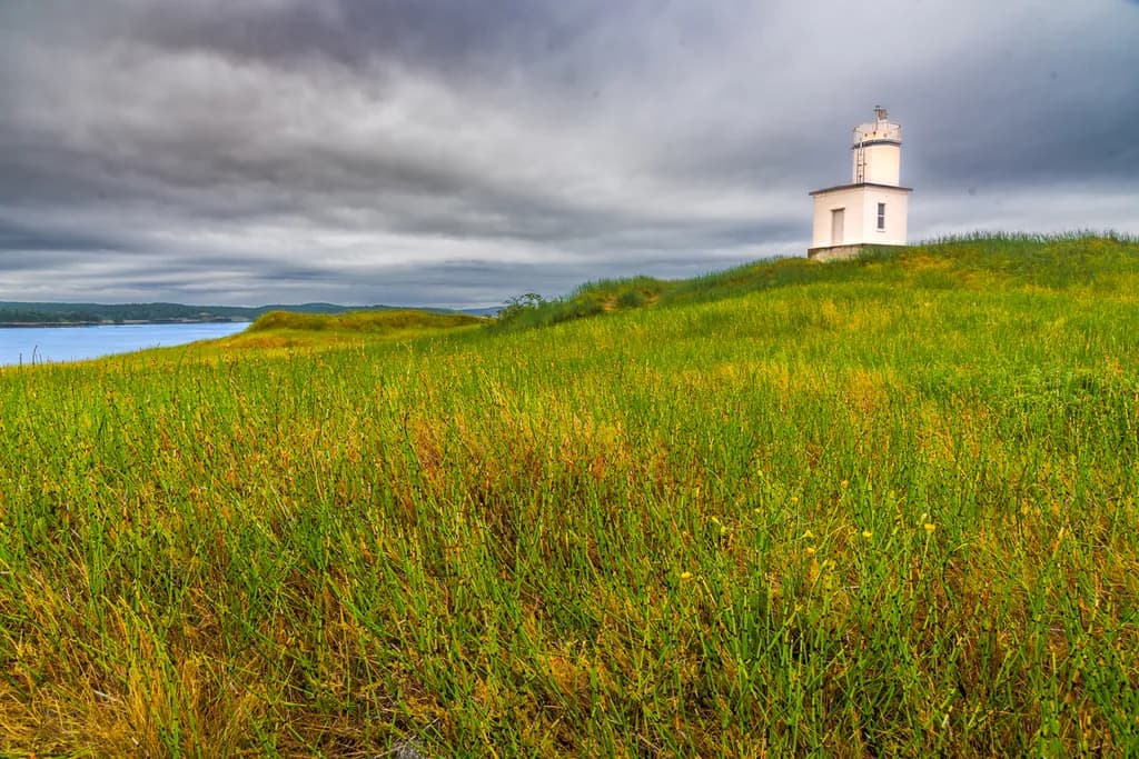 "Distant Beacon" - Cattle Point Lighthouse, San Juan Island, Washington