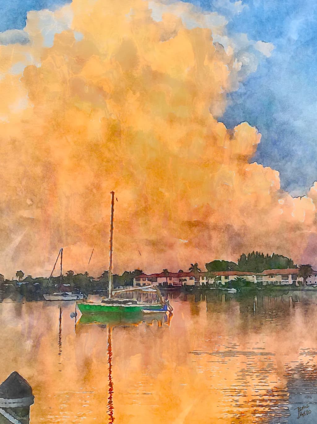 Big Orange Cloud