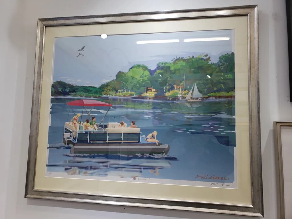 "Summer Serenity: A Joyful Day on the Water"