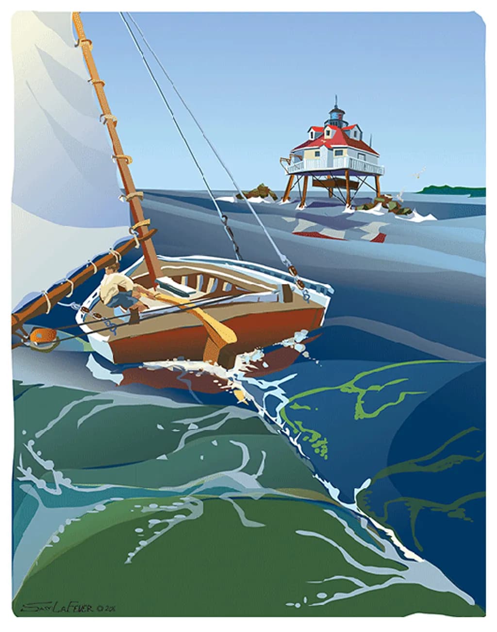 "Sailboy Lighthouse"