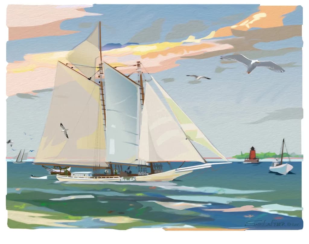Bugeye Schooner