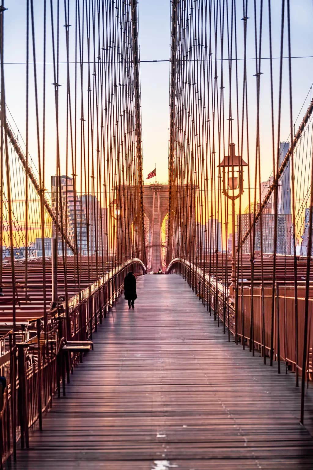 Brooklyn Bridge Sunset