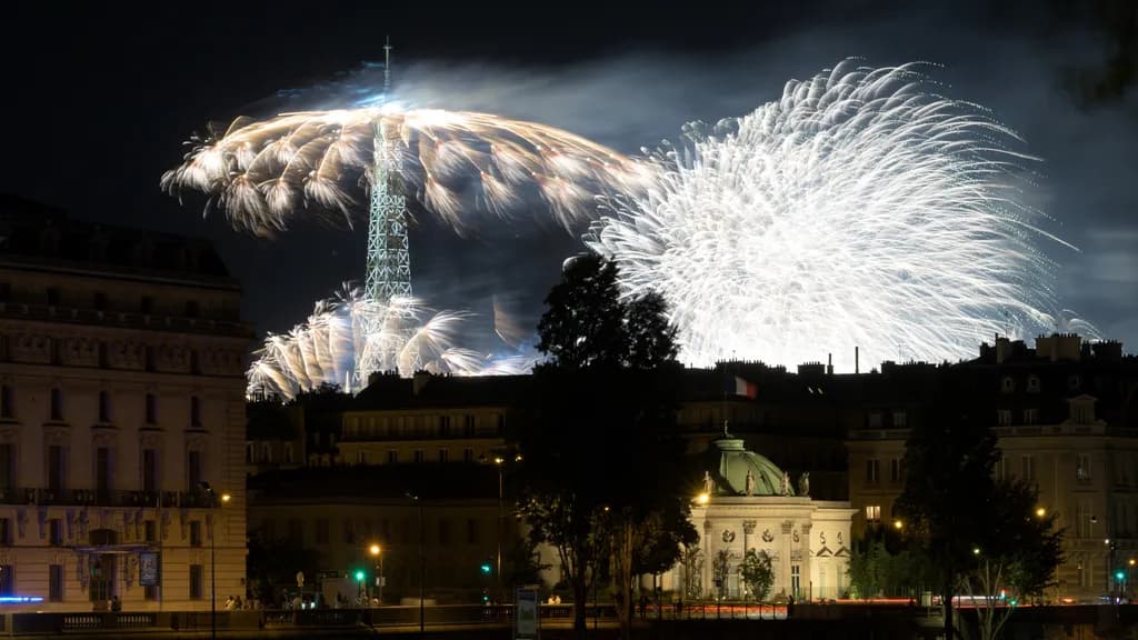 Eiffel Fireworks