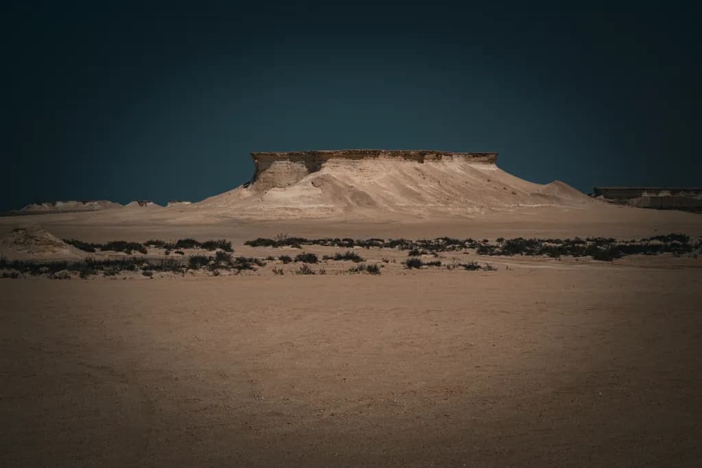 Desert Dreams: A Serene Escape to the Edge of the World