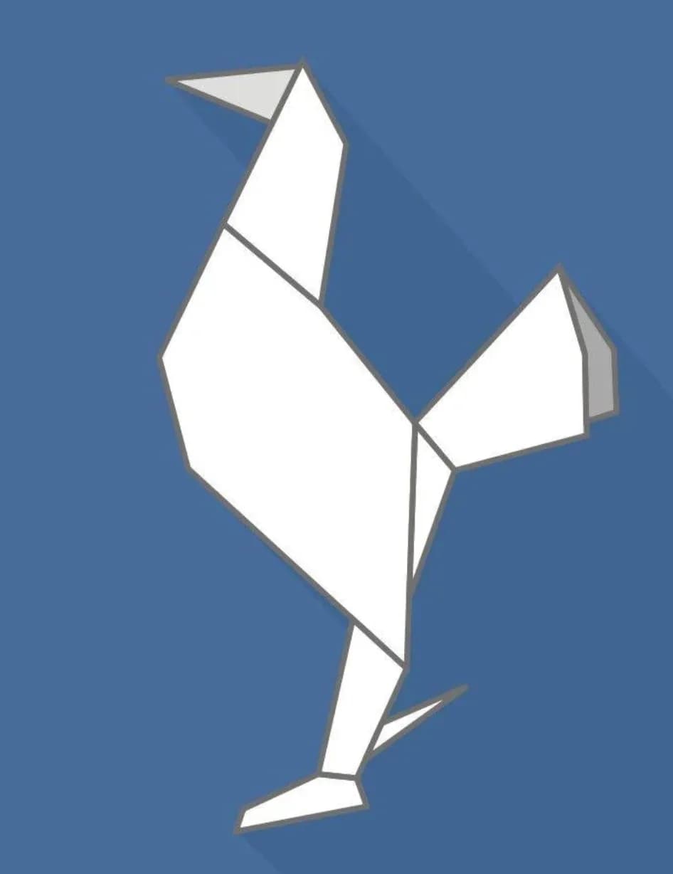 Whimsical Origami Rooster: A Playful Twist on Tradition