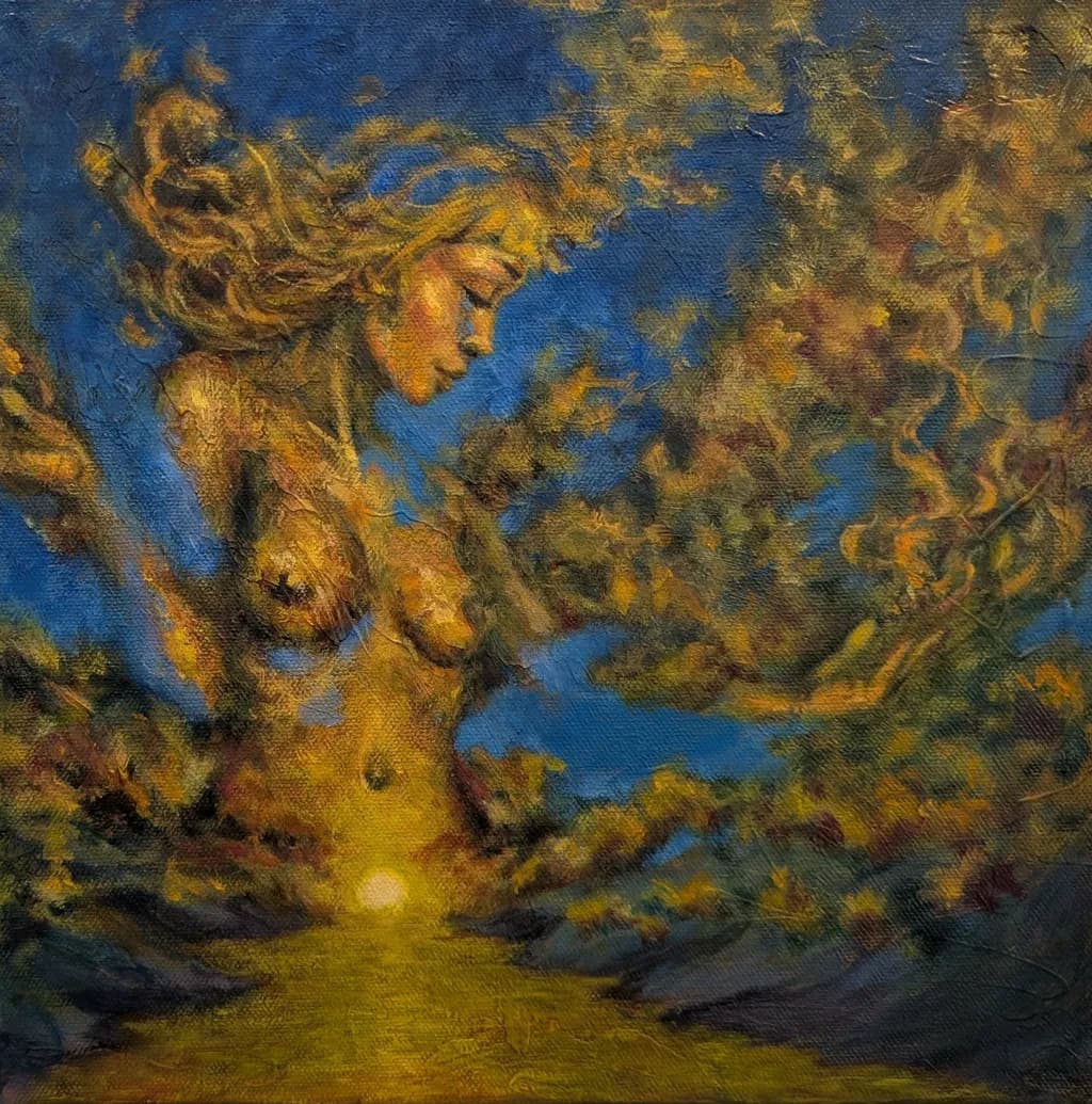Rising Over Golden Sea