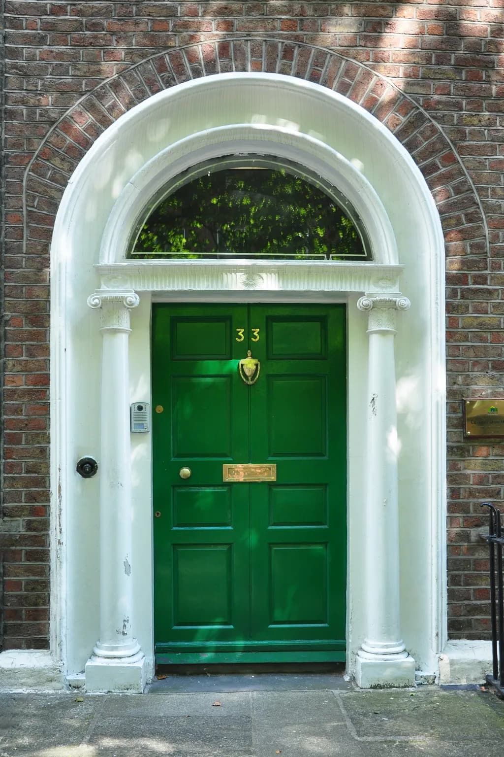 Green Flag Doorway