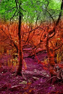 Chromatic Forest Maze