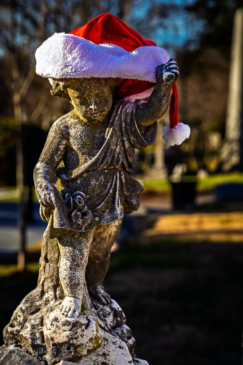 Santa's Stone Angel