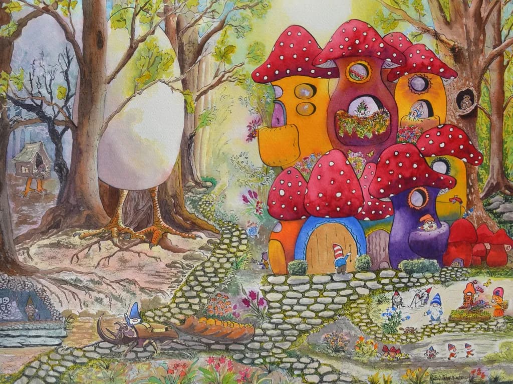 Whimsical Forest Symphony