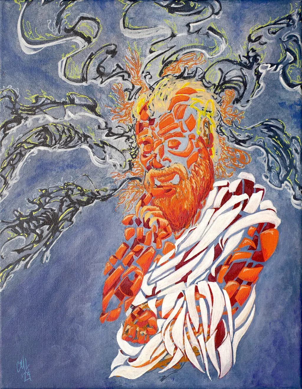 Whispers of Wisdom: A Colorful Tribute to the Thinkers of Time