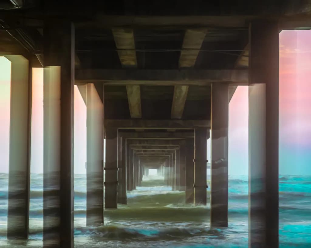 Whispers of the Waves: A Journey Beneath the Pier