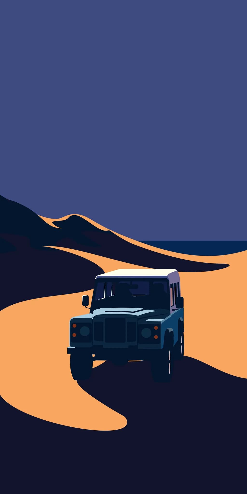 Desert Odyssey: A Journey Through Sand and Dunes in a Classic Vehicle