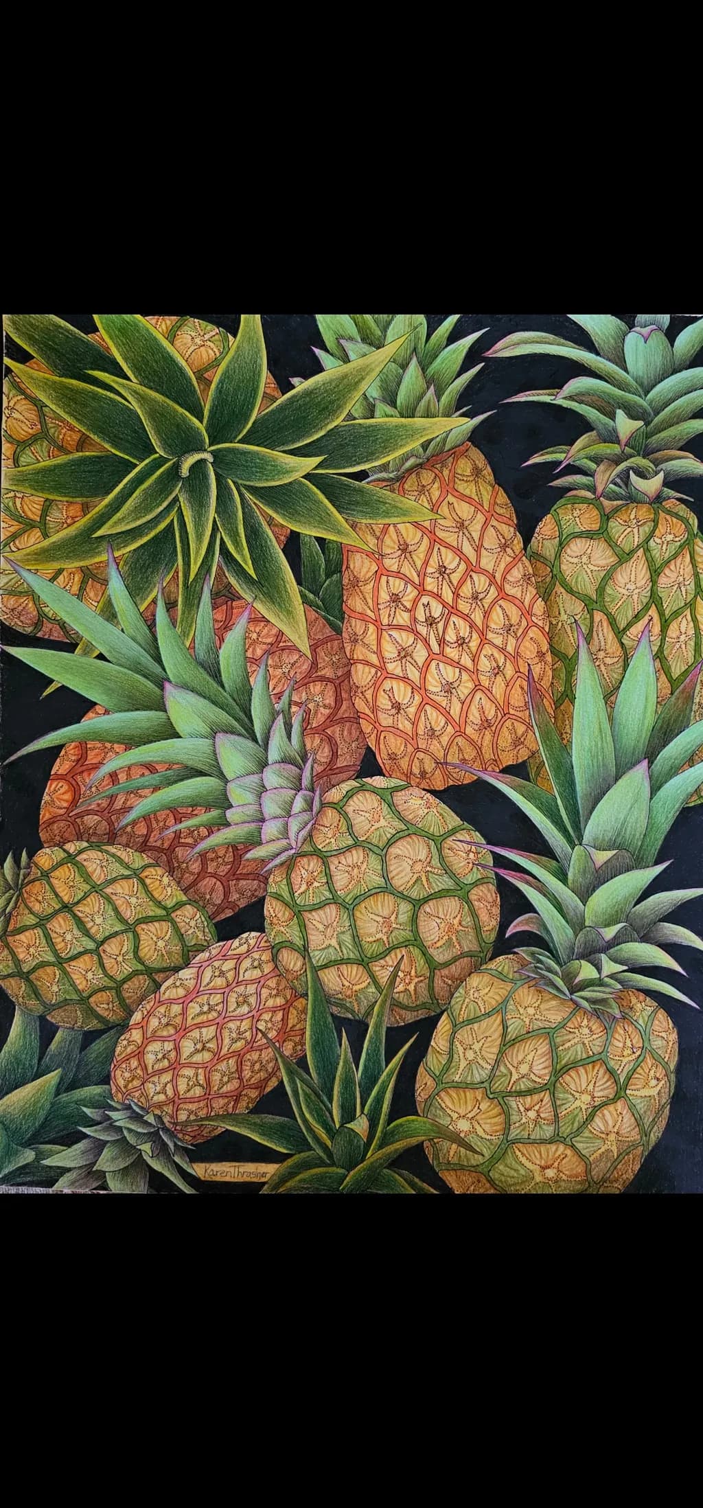 Pineapple Mosaic