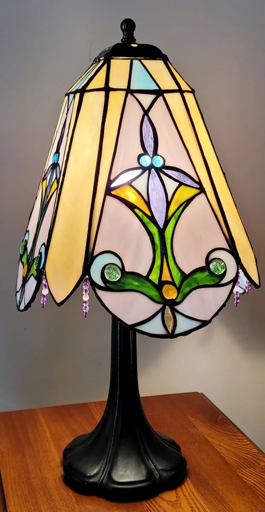 Wild Iris Lamp