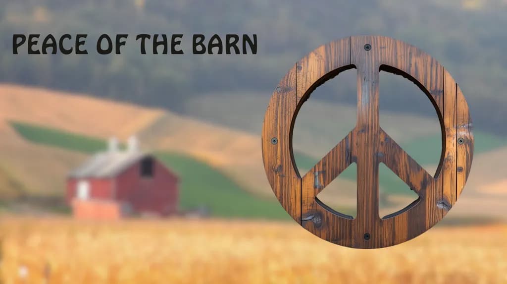 Peaceful Harmony: Embracing Tranquility in the Barn's Embrace