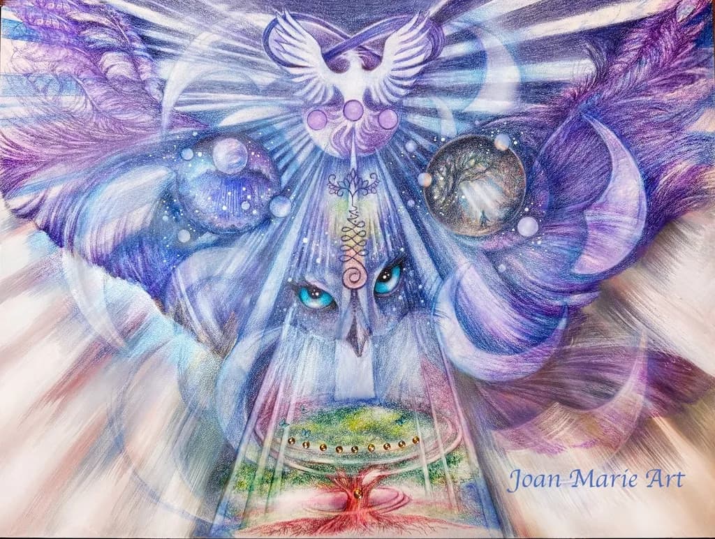 Ethereal Visions: A Whimsical Journey Through Color and Spirit
