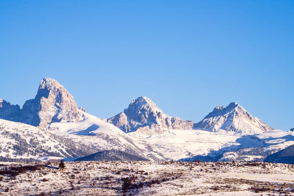 Winter Peaks Panorama