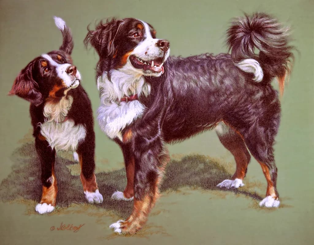 “Bernese Brothers” Show Me the Ropes, Bro!