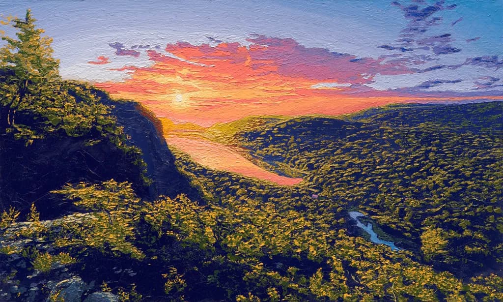 Sunrise On Top of the World