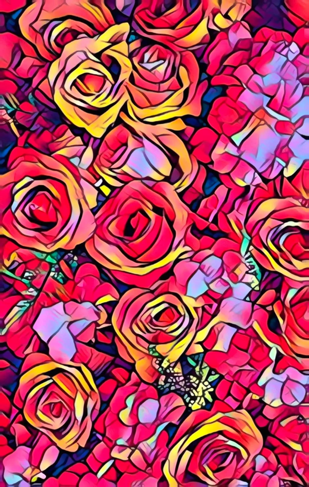 Colorful Roses