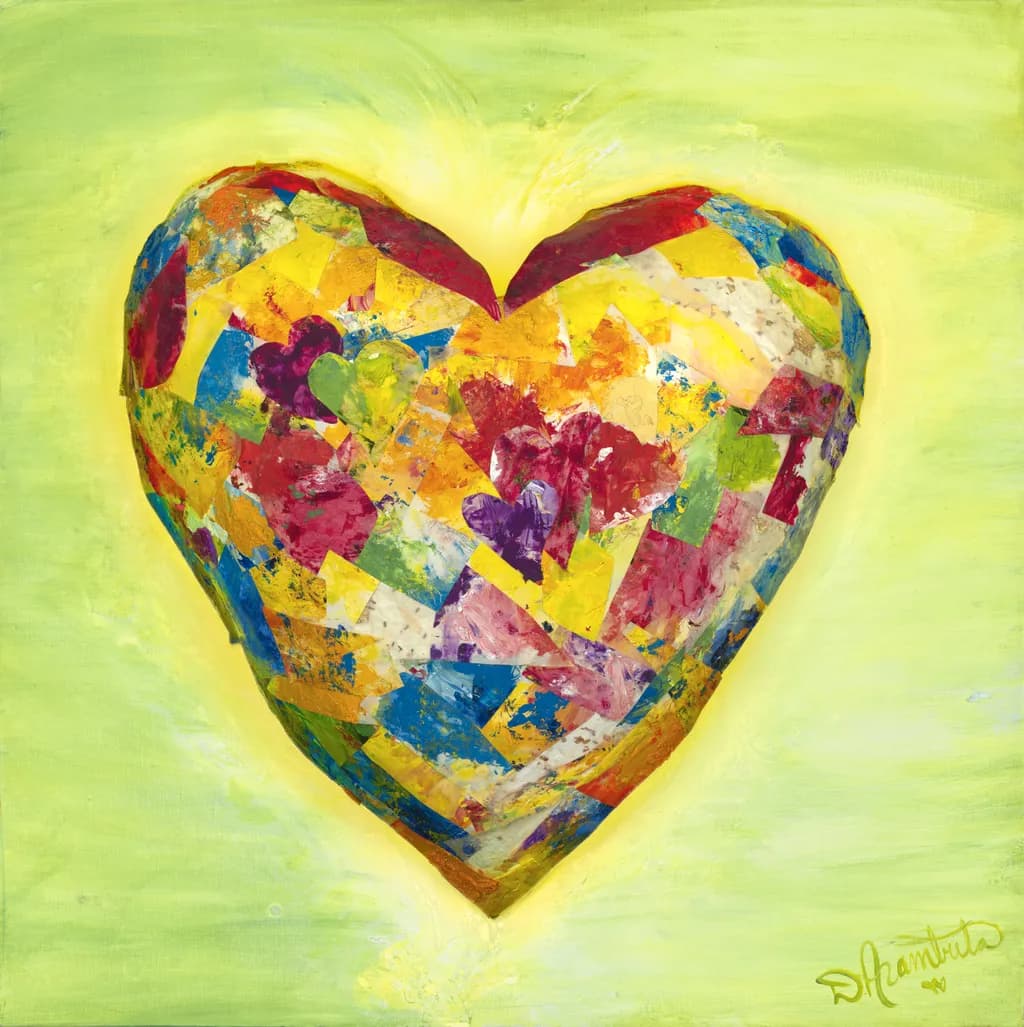 Vibrant Heart: A Joyful Celebration of Color and Creativity