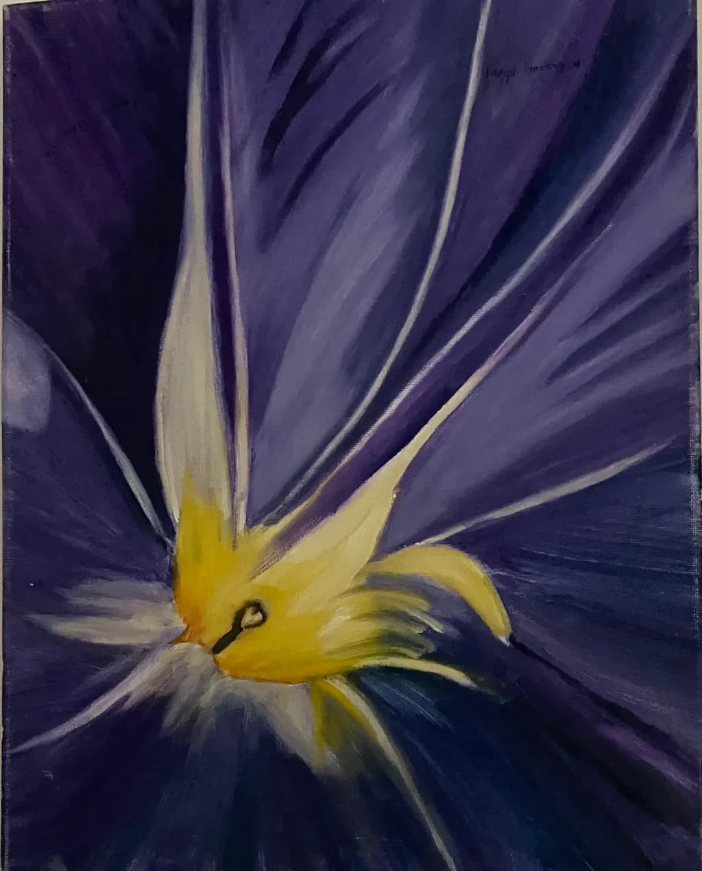 Purple Bloom Closeup