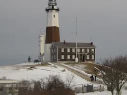 Snowbound Lighthouse