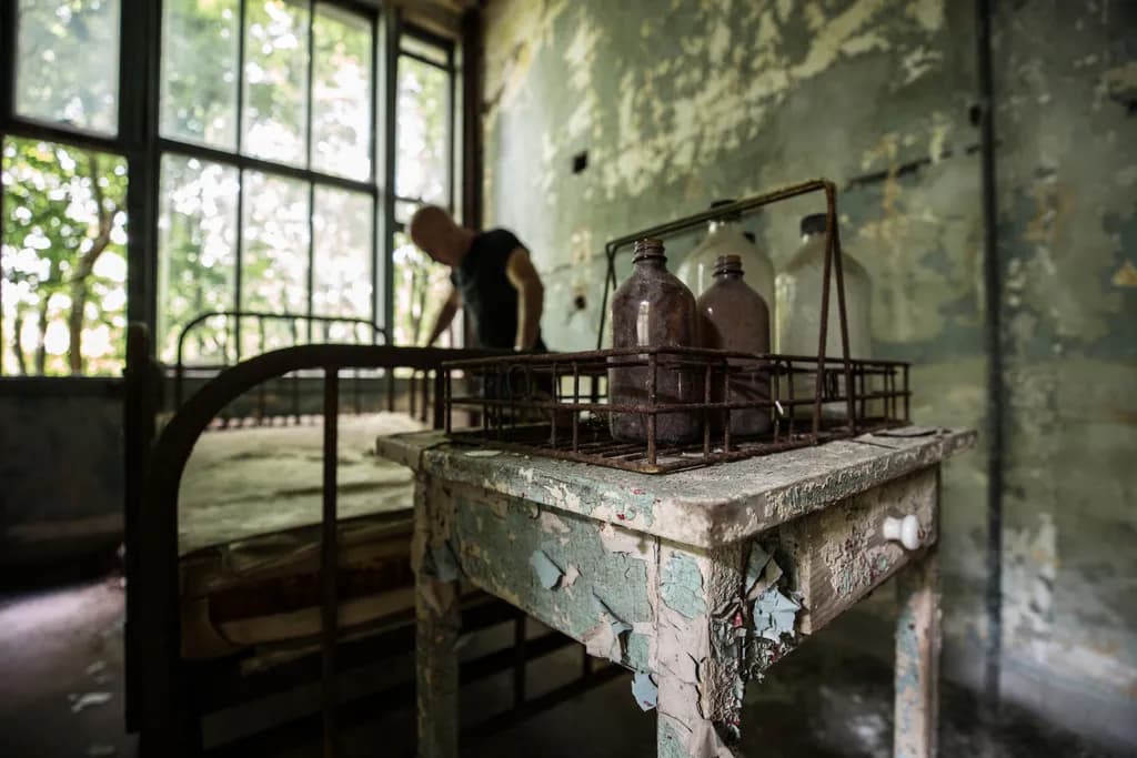 Whispers of Time: An Abandoned Room's Silent Story