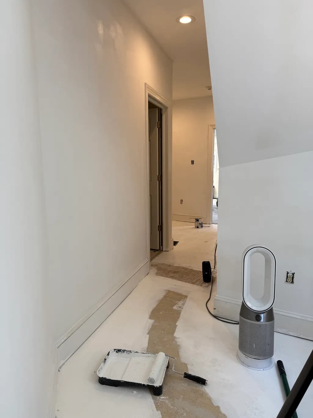 Revitalizing Spaces: A Bright Hallway Transformation in Progress