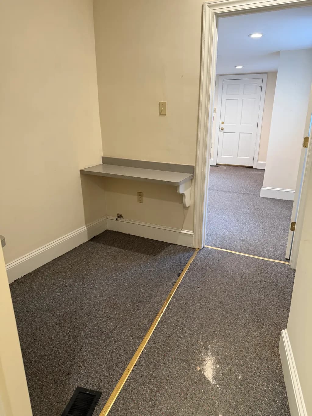 Whispers of Space: A Minimalist Corner in Transition