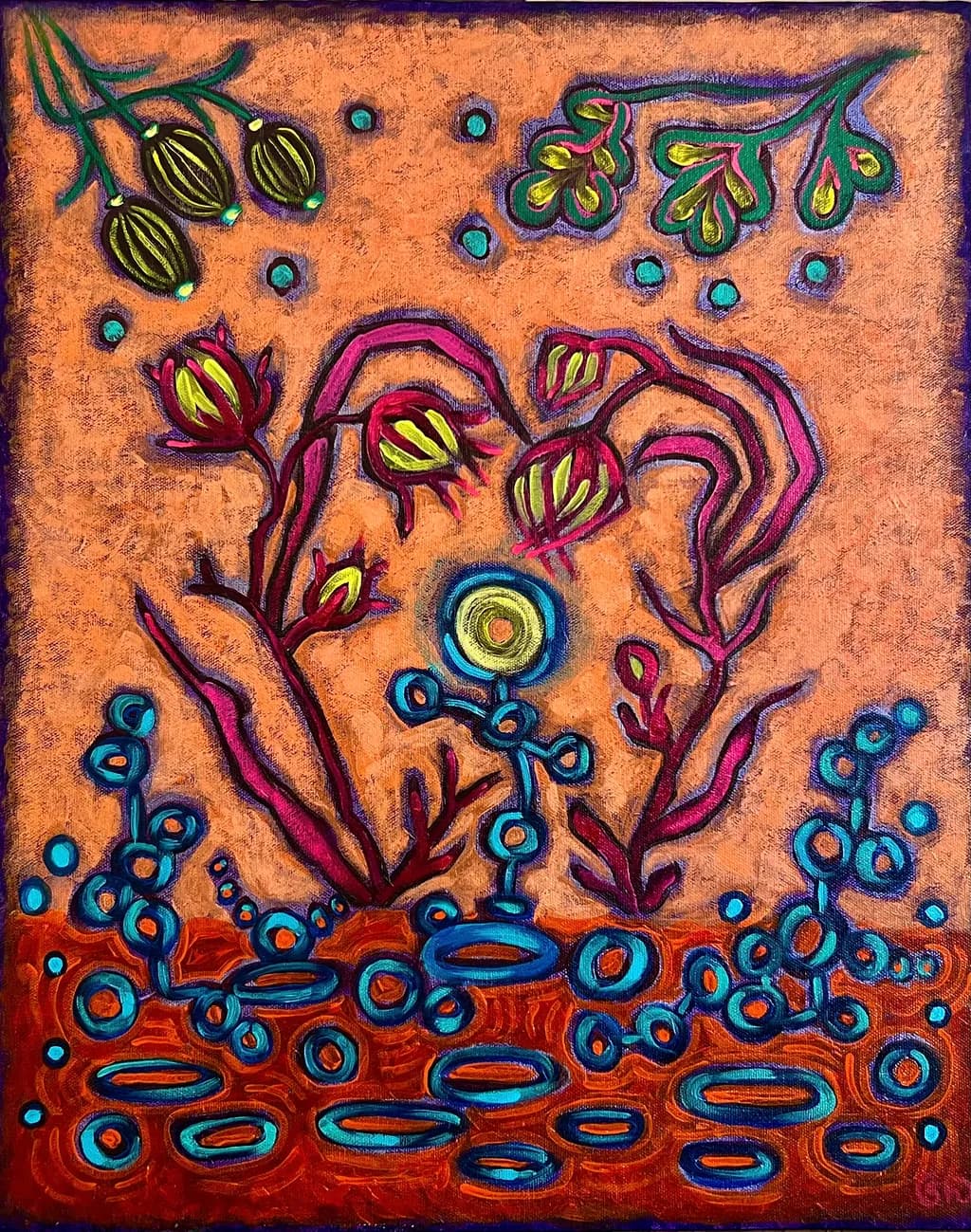 Whispers of Nature: A Vibrant Dance of Flora and Color