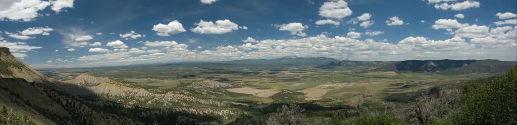 Serenity in the Sky: A Panoramic View of Nature's Majesty