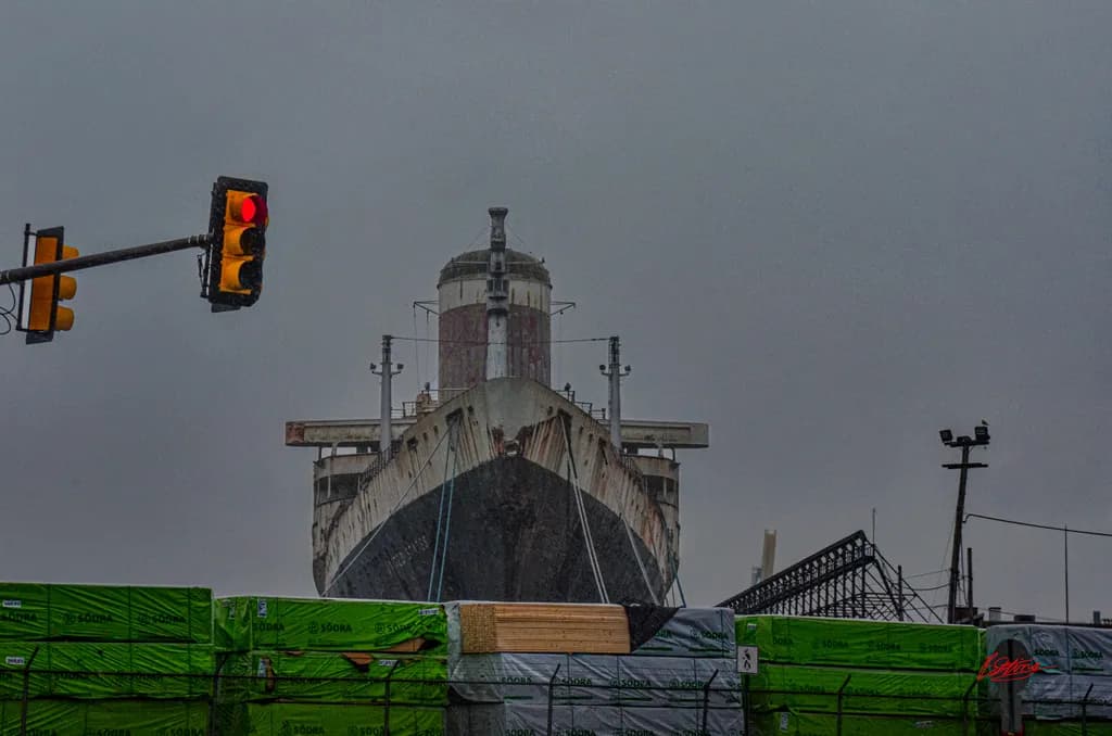 Ship at Dockside