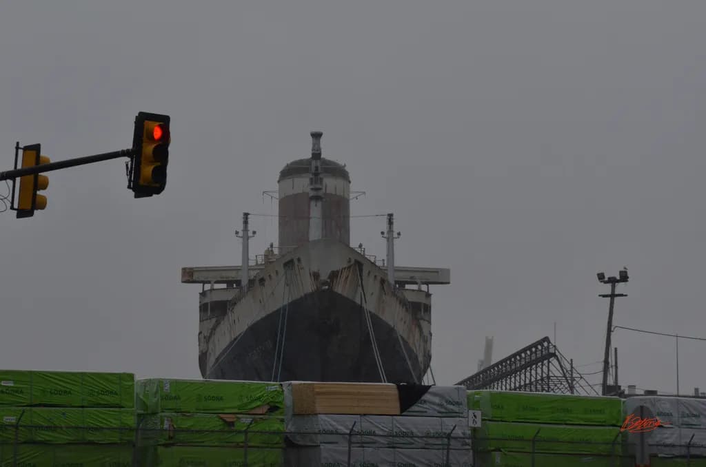 Fogbound Vessel