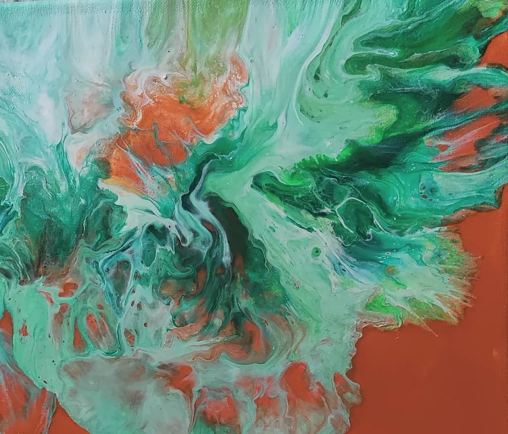 Abstract Flow on Orange