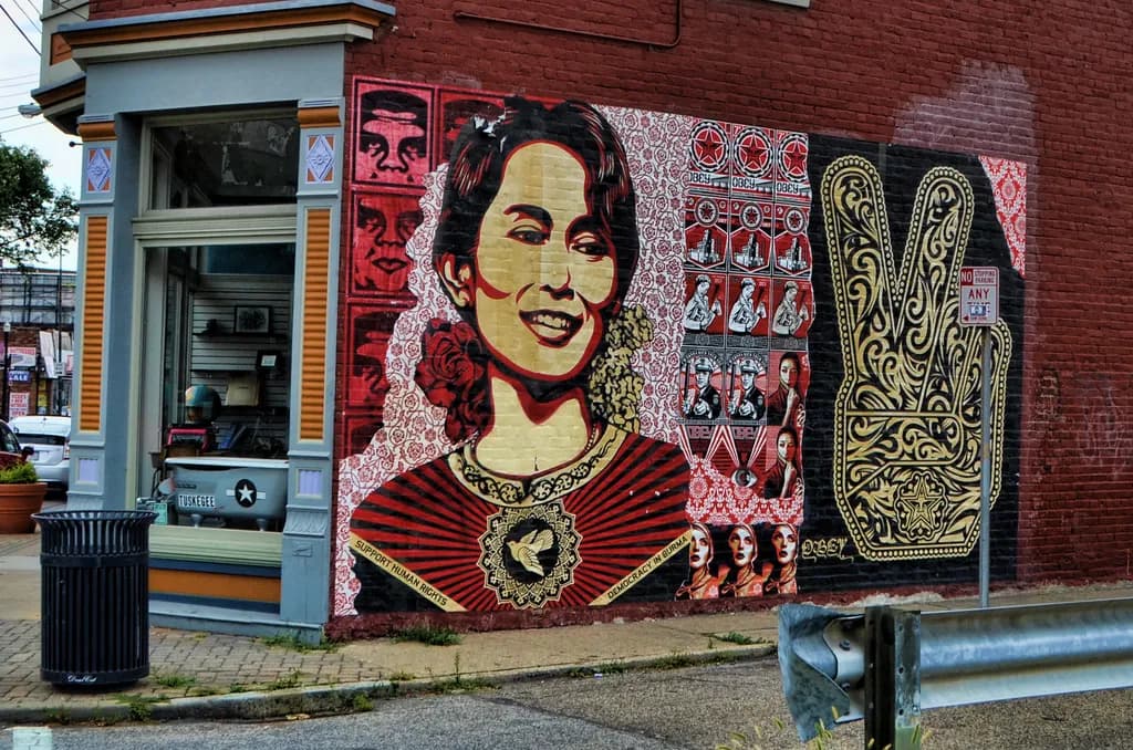 Vandal Alley Mural